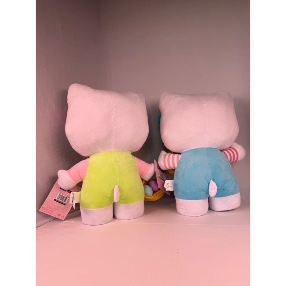 NWT Hello Kitty 2026 Easter Greeter Pair (Green and Blue ) Burlington Pair - Picture 5 of 5